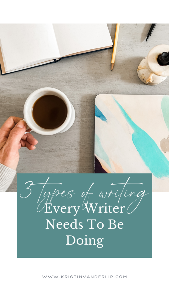 3 Types of Writing Every Writer Needs Writer Notebook MacBook Sit down to write